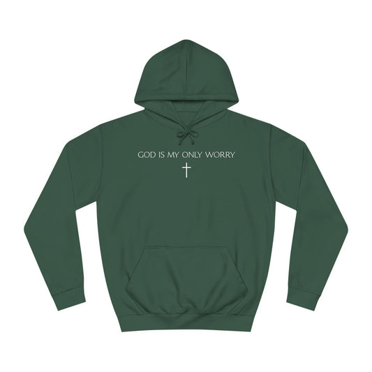 Isaiah 41:10 Dark Green Hoodie